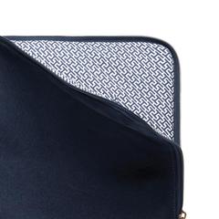 Vue VINGA pochette pour ordinateur Hunton de couleur bleu| Krokrodeal