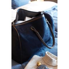Vue VINGA Sac weekend Hunton de couleur bleu| Krokrodeal
