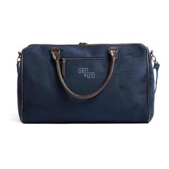 Vue VINGA Sac weekend Hunton de couleur bleu| Krokrodeal