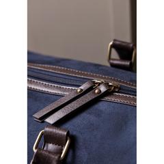 Vue VINGA Sac weekend Hunton de couleur bleu| Krokrodeal