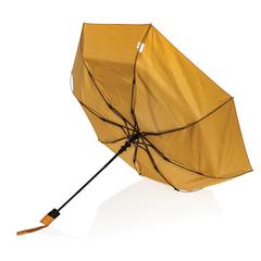Vue Mini parapluie 21" à ouverture automatique Impact AWARE™ de couleur orange| Krokrodeal
