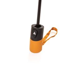 Vue Mini parapluie 21" à ouverture automatique Impact AWARE™ de couleur orange| Krokrodeal