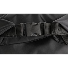 Vue Sac à dos rolltop en rPET Impact AWARE™ de couleur noir| Krokrodeal