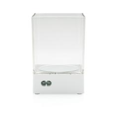 Vue Porte-crayon chargeur USB de couleur blanc| Krokrodeal