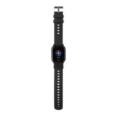 Vue Montre connectée FIT en TPU recyclé RCS de couleur noir| Krokrodeal