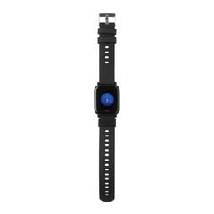 Vue Montre connectée FIT en TPU recyclé RCS de couleur noir| Krokrodeal