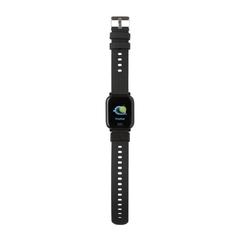 Vue Montre connectée FIT en TPU recyclé RCS de couleur noir| Krokrodeal