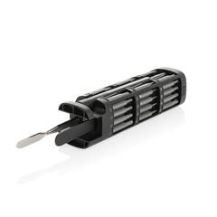 Vue Set de tournevis 56 pcs en aluminium recyclé RCS Gear X de couleur noir| Krokrodeal