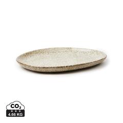 Vue VINGA Plat Nuvem de couleur beige| Krokrodeal