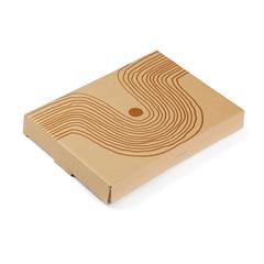 Vue VINGA Plat Nuvem de couleur beige| Krokrodeal