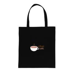Vue Sac tote bag en coton recyclé 145 gr Impact AWARE™ de couleur noir| Krokrodeal