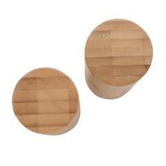 Vue Set poivre et sel en bambou Ukiyo de couleur marron| Krokrodeal