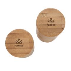 Vue Set poivre et sel en bambou Ukiyo de couleur marron| Krokrodeal