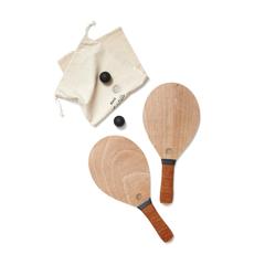 Vue Vinga Jeu de tennis sur la plage Colos de couleur marron| Krokrodeal