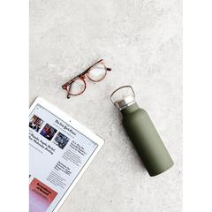 Vue VINGA Grande bouteille thermos 500ml Miles de couleur vert| Krokrodeal