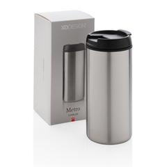Vue Mug Metro de couleur gris| Krokrodeal