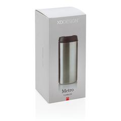 Vue Mug Metro de couleur gris| Krokrodeal