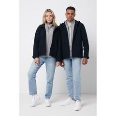 Vue Veste femme soft shell en polyester recyclé Iqoniq Makalu de couleur noir| Krokrodeal