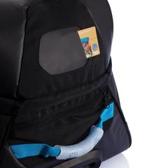 Vue Grand trolley Adventure de couleur bleu| Krokrodeal