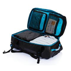 Vue Grand trolley Adventure de couleur bleu| Krokrodeal