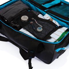 Vue Grand trolley Adventure de couleur bleu| Krokrodeal