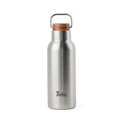 Vue VINGA Bouteille isotherme 580 ml en acier RCS Ciro de couleur gris| Krokrodeal