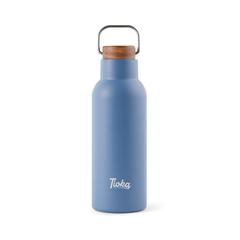 Vue VINGA Bouteille isotherme 580 ml en acier RCS Ciro de couleur bleu| Krokrodeal