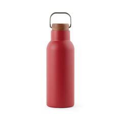 Vue VINGA Bouteille isotherme 580 ml en acier RCS Ciro de couleur rouge| Krokrodeal