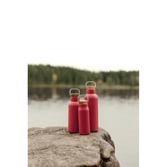 Vue VINGA Bouteille isotherme 580 ml en acier RCS Ciro de couleur rouge| Krokrodeal