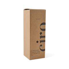 Vue VINGA Bouteille isotherme 580 ml en acier RCS Ciro de couleur rouge| Krokrodeal