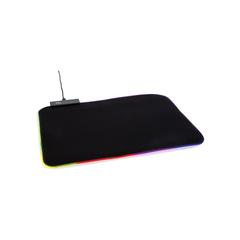 Vue Tapis de souris gaming RGB de couleur noir| Krokrodeal