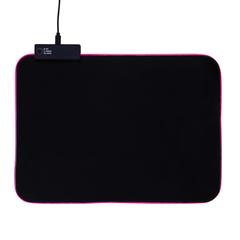 Vue Tapis de souris gaming RGB de couleur noir| Krokrodeal