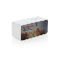 Vue Enceinte DJ de couleur blanc| Krokrodeal