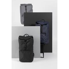 Vue Sac à dos ordinateur 15,6" en rPET déperlant Impact AWARE™ de couleur gris| Krokrodeal