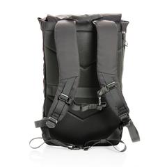Vue Sac à dos ordinateur 15,6" en rPET déperlant Impact AWARE™ de couleur gris| Krokrodeal