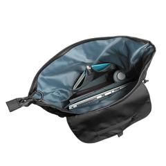 Vue Sac à dos ordinateur 15,6" en rPET déperlant Impact AWARE™ de couleur noir| Krokrodeal
