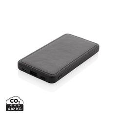Vue Batterie de secours 10.000 mAh Tusca de couleur noir| Krokrodeal