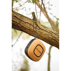 Vue Enceinte en liège 5W Baia de couleur noir| Krokrodeal