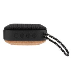 Vue Enceinte en liège 5W Baia de couleur noir| Krokrodeal