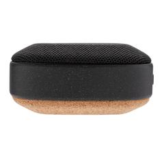 Vue Enceinte en liège 5W Baia de couleur noir| Krokrodeal
