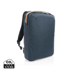 Vue Sac à dos ordinateur two tone deluxe Impact AWARE™ 300D de couleur bleu| Krokrodeal