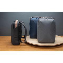 Vue Sac à dos ordinateur two tone deluxe Impact AWARE™ 300D de couleur bleu| Krokrodeal