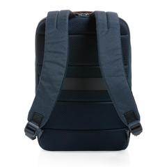Vue Sac à dos ordinateur two tone deluxe Impact AWARE™ 300D de couleur bleu| Krokrodeal