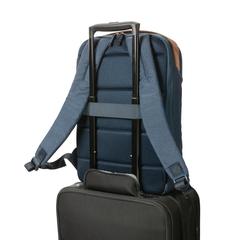 Vue Sac à dos ordinateur two tone deluxe Impact AWARE™ 300D de couleur bleu| Krokrodeal