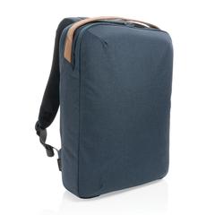 Vue Sac à dos ordinateur two tone deluxe Impact AWARE™ 300D de couleur bleu| Krokrodeal