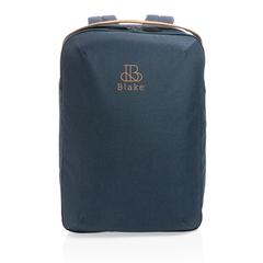 Vue Sac à dos ordinateur two tone deluxe Impact AWARE™ 300D de couleur bleu| Krokrodeal