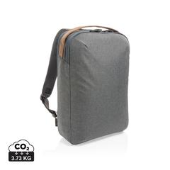 Vue Sac à dos ordinateur two tone deluxe Impact AWARE™ 300D de couleur gris| Krokrodeal