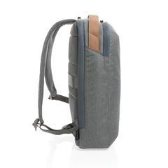 Vue Sac à dos ordinateur two tone deluxe Impact AWARE™ 300D de couleur gris| Krokrodeal