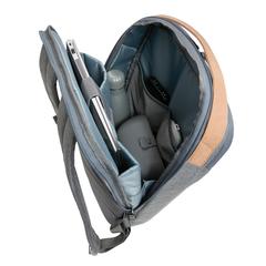 Vue Sac à dos ordinateur two tone deluxe Impact AWARE™ 300D de couleur gris| Krokrodeal