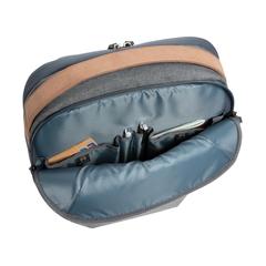 Vue Sac à dos ordinateur two tone deluxe Impact AWARE™ 300D de couleur gris| Krokrodeal
